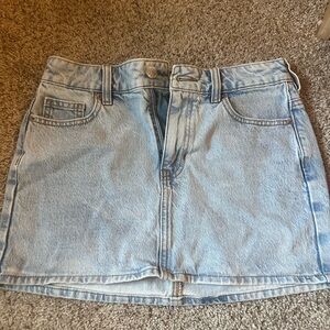 Pacific Sunwear Light Blue Denim Mini Skirt